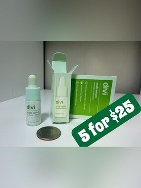 5 ITEMS FOR $25 • DIVI Scalp Serum Mini 2mL